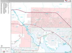 North Port Digital Map Premium Style